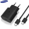 Black Original Samsung S21 S20 25W Super Fast Charger USB Type C Pd Quick Charging Double Type C Cable for Galaxy Note 20 Ultra Note10 - Image 4