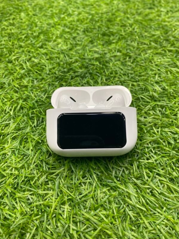 A9 Pro Touch Screen AirPods_Pro – ANC Wireless Earbuds With Bluetooth 5.0, LCD Display, Super Bass & Pop-Up Feature