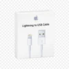 iPhone Apple Original USB Lightening Data Charging Cable for iPhones 1m - White - Image 4