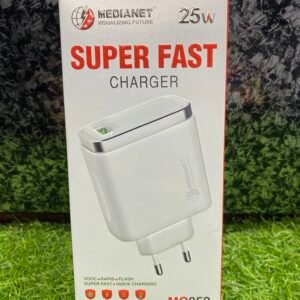 MEDIANET 25w.VooC.FLASH SUPER FAST.QUICK CHARGING