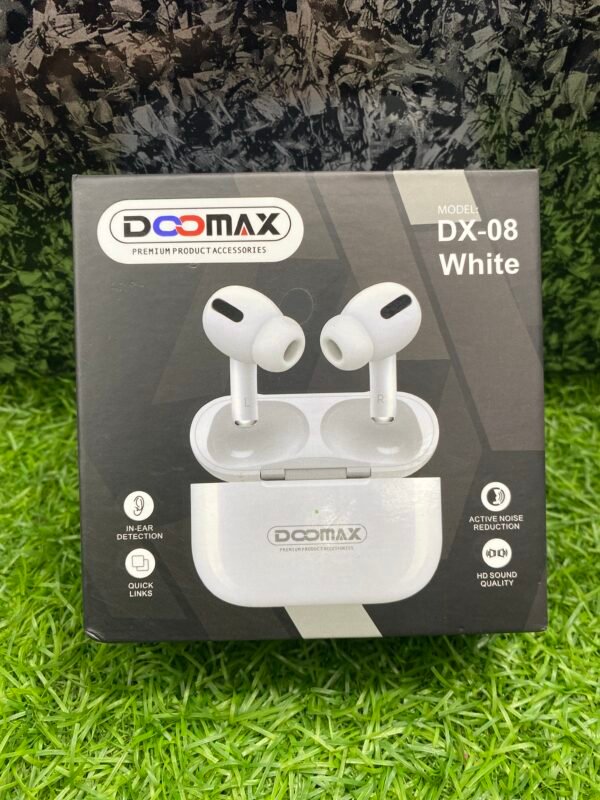 DOOMAX AIRBUDS DX_08 Wireless Bluetooth Earbuds - Pop Up Display - True Wireless Earbuds