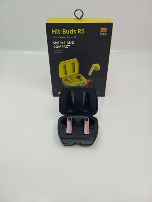 Hit-Buds R5 New Arrival Tws Earphone Hit-Buds R5 Cheap Price Wireless Bluetooth Earbuds True Video Game Headset Earphone